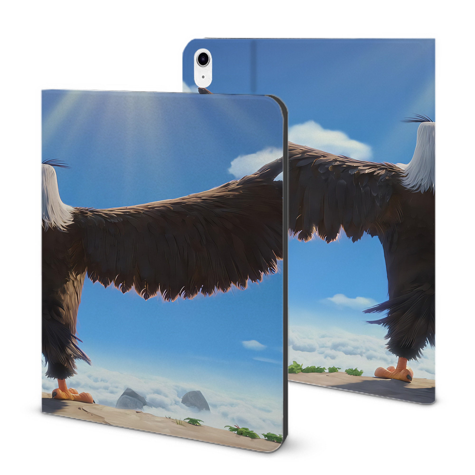 （画像用） Angry Birds アングリーバード IPad ケース ブック型 PUレザー TPU 耐衝撃 軽量 薄型 ペン収納なし 全面保護 IPad 各モデル対応